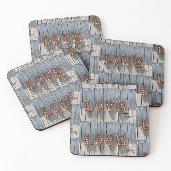 Item preview, Love in letters on barn side designed and sold by Pahl.
