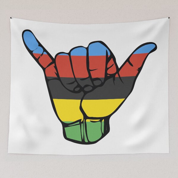 Item preview, Shaka Rainbow Jersey World Champion Colors designed and sold by evrydayart.
