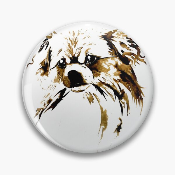 Item preview, Beautiful Tibetan Spaniel Sepia Design designed and sold by Monica C. Webster.