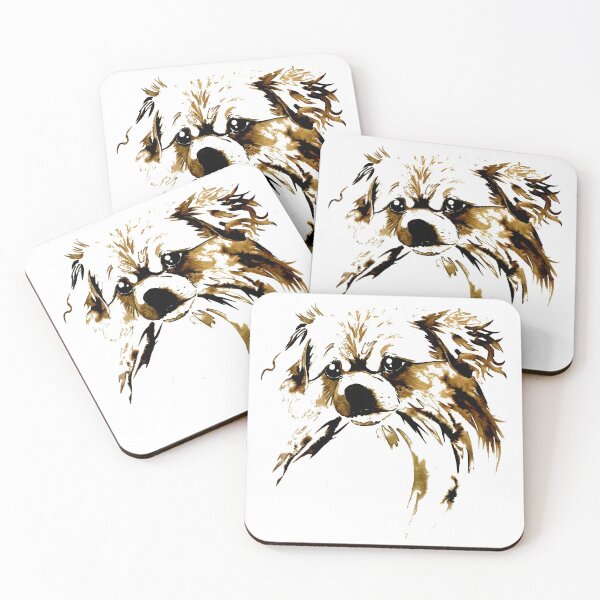 Item preview, Beautiful Tibetan Spaniel Sepia Design designed and sold by Monica C. Webster.