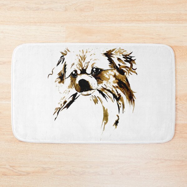 Item preview, Beautiful Tibetan Spaniel Sepia Design designed and sold by Monica C. Webster.