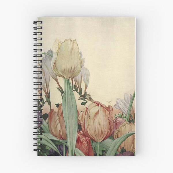 Item preview, Vintage tulip field designed and sold by VintageArtistry.