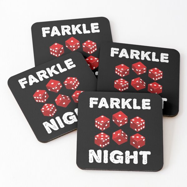 Item preview, Funny Dice Game Farkle Night print designed and sold by jakehughes2015.