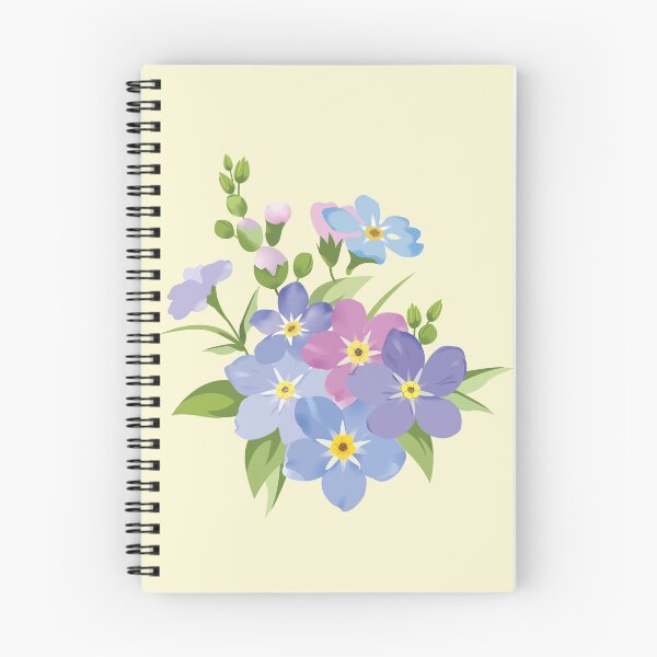 Item preview, Forget-me-nots Flowerets designed and sold by danikaVT.
