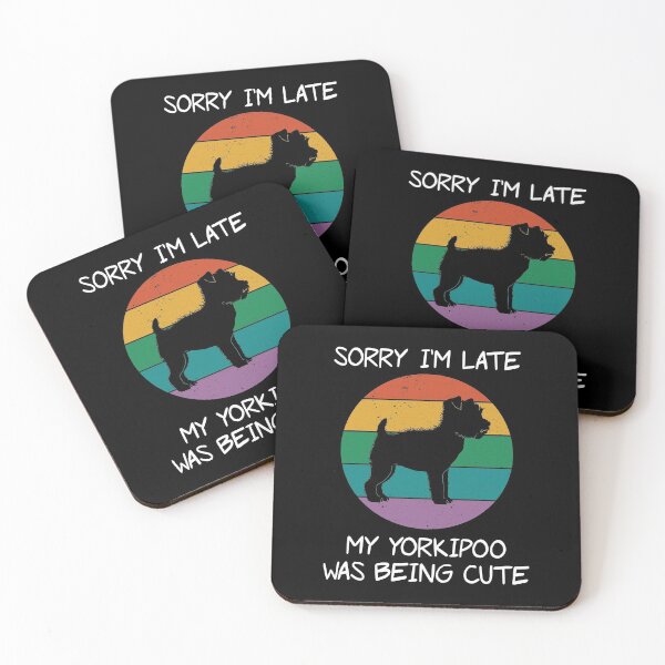 Item preview, Funny Dog Owner Being Cute Yorkipoo design designed and sold by jakehughes2015.