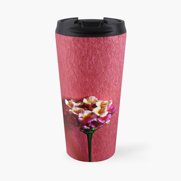 Lantana Flower Travel Mug