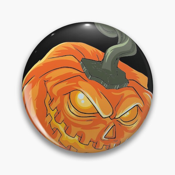 Item preview, Evil Pumpkin Drawing for Halloween designed and sold by PandaSoul.