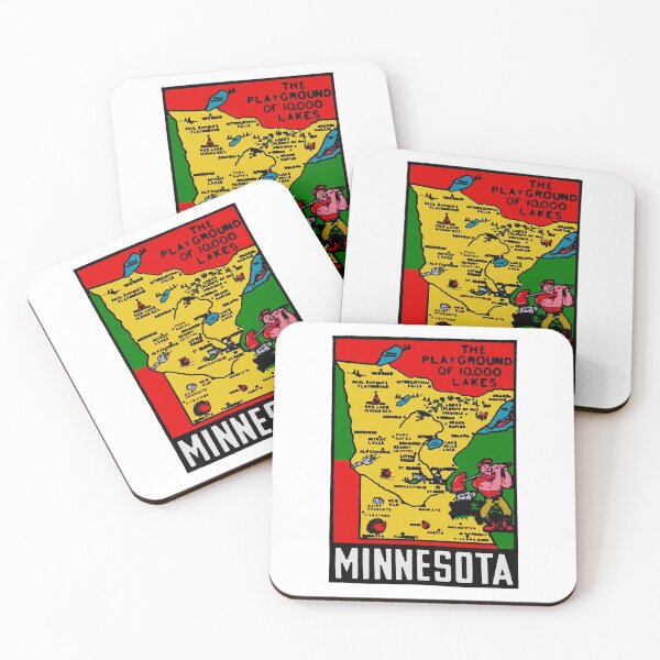Item preview, Vintage Minnesota Decal designed and sold by Decal Mania.