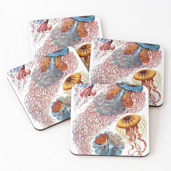 Item preview, Ernst Haeckel Discomedusae Jellyfish Scyphozoa designed and sold by digitalvintage.