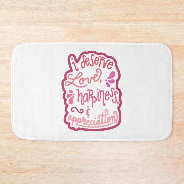 Item preview, I Deserve Love, Happiness, and Appreciation - Outline designed and sold by Sam Meng.