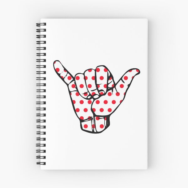 Item preview, King of the Mountain Polka Dot Shaka designed and sold by evrydayart.