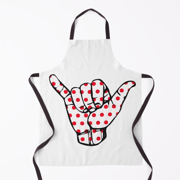 Item preview, King of the Mountain Polka Dot Shaka designed and sold by evrydayart.
