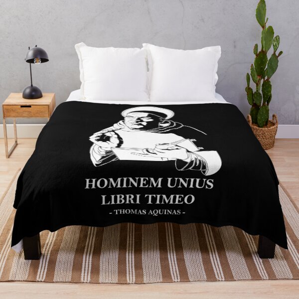 Item preview, Unius Libri Philosopher Thomas Aquinas Quote product designed and sold by jakehughes2015.