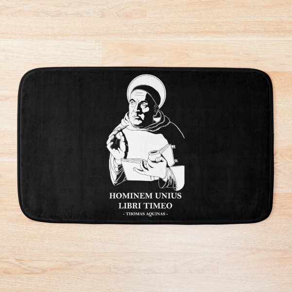 Item preview, Unius Libri Philosopher Thomas Aquinas Quote product designed and sold by jakehughes2015.
