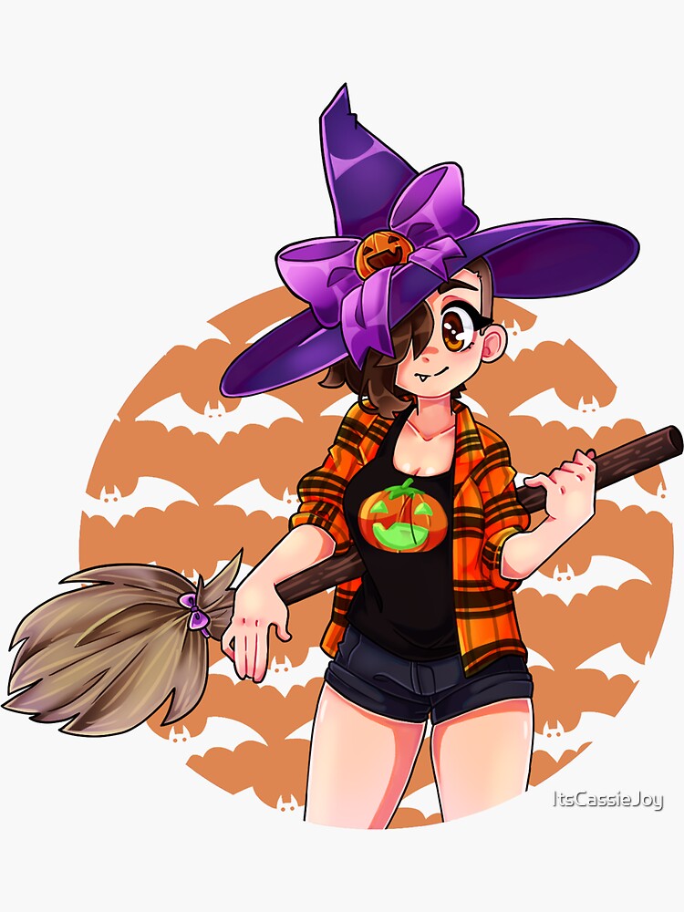 "Cassie Halloween 2019" Sticker for Sale by ItsCassieJoy Redbubble