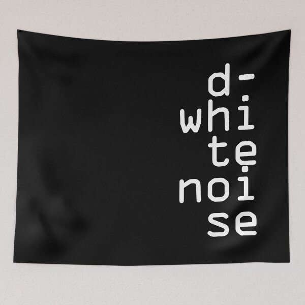 Item preview, D-White Noise - white stack - merch designed and sold by Banta.