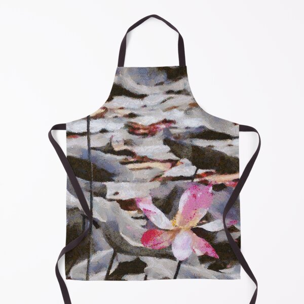 Item preview, Painted water lilies in French impressionists style designed and sold by AnnaMelekhina.