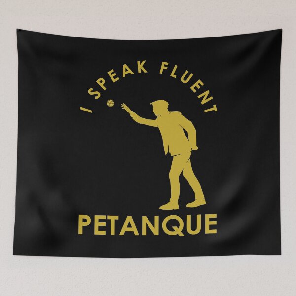 Item preview, French Boules Player I Speak Fluent Petanque product designed and sold by jakehughes2015.