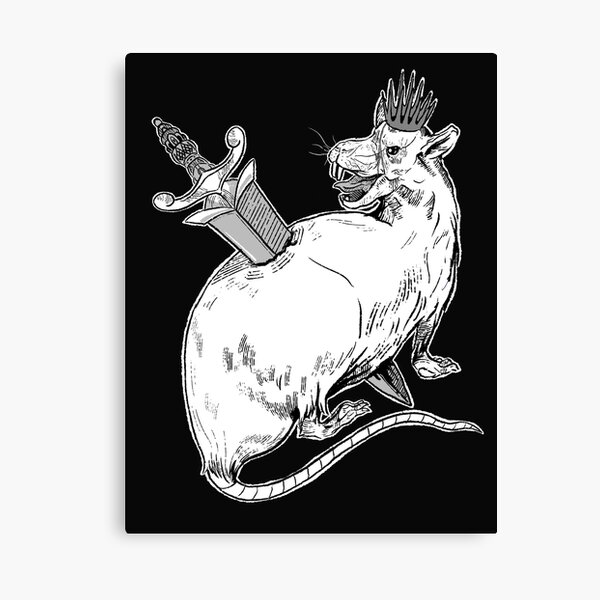 PRINT: The Flatliners - Rat King | Art | Tattoo | Inspired | Traditional |  Neo Trad 