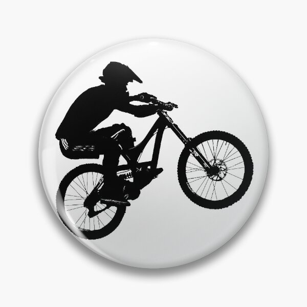 Item preview, Mountain biker silhouette designed and sold by shaune23.