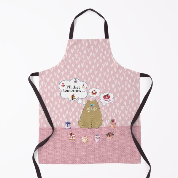 Item preview, I'll diet tomorrow - pink - designed and sold by BrinaBruno.