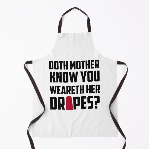 Item preview, Doth Mother Know you weareth her Drapes? designed and sold by leishmania.