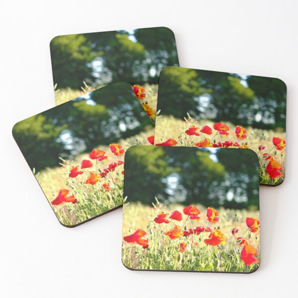 Item preview, Poppies in bright dorset sunshine designed and sold by bernwebb.