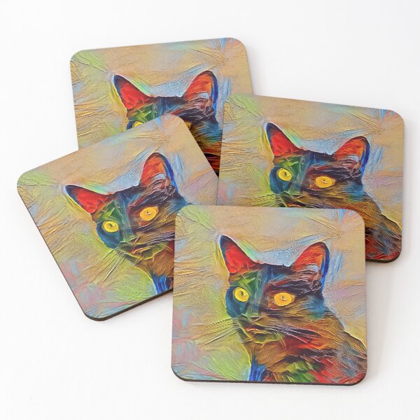 Item preview, Abstractions of abstract cat designed and sold by blackhalt.