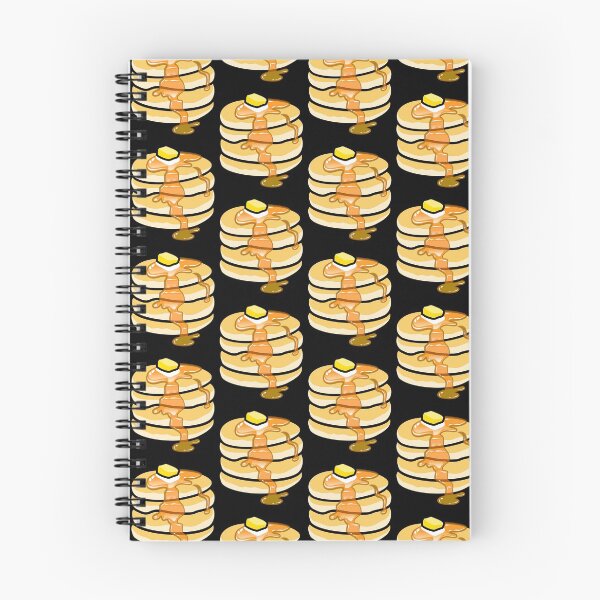 Item preview, Pancakes on black background designed and sold by pablomendoza.