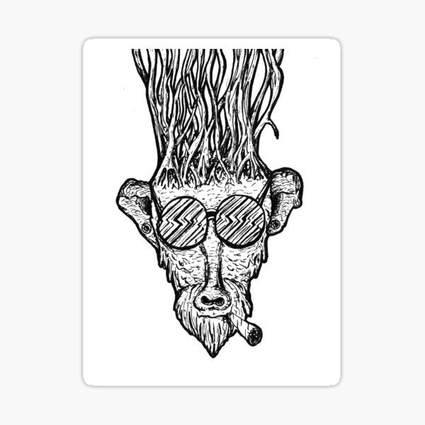 Beware smoke weed enshrouded monkey head roar illustrations silhouette By  artgrarisstudio