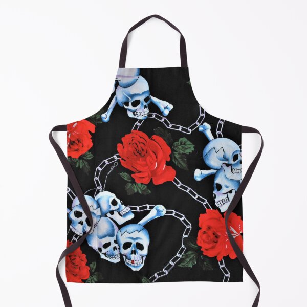 Item preview, Skull and Rose Pattern, Skull Print, Rose Print designed and sold by RougeAtelier.