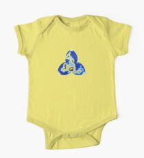 Tri-point World Map One Piece - Short Sleeve