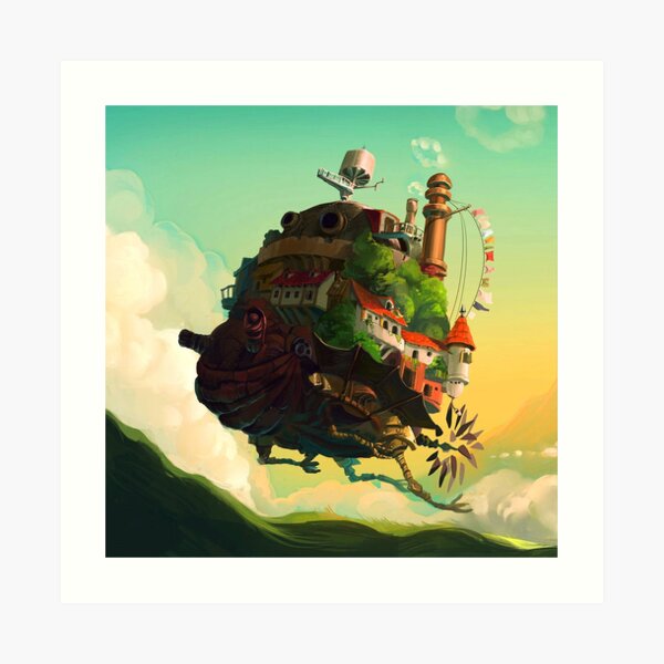 Howl's Moving Castle Art Print