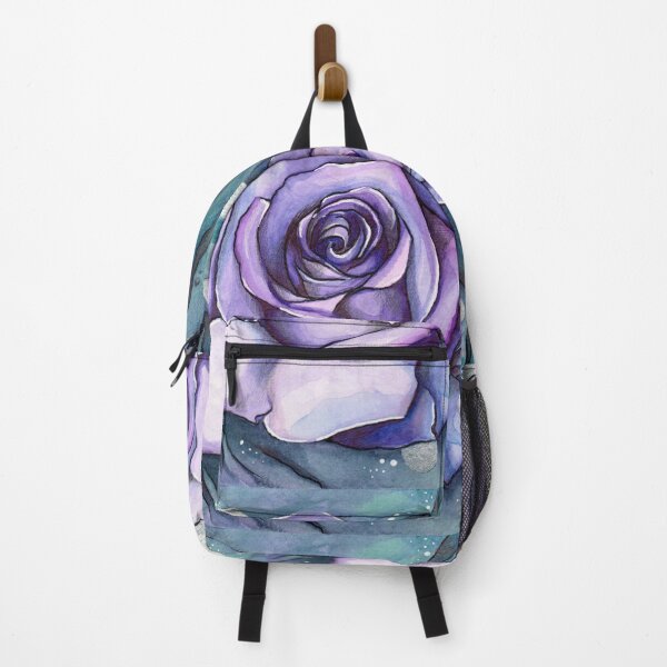 Item preview, Purple Rose-with silver accents designed and sold by InkedFaithArt.