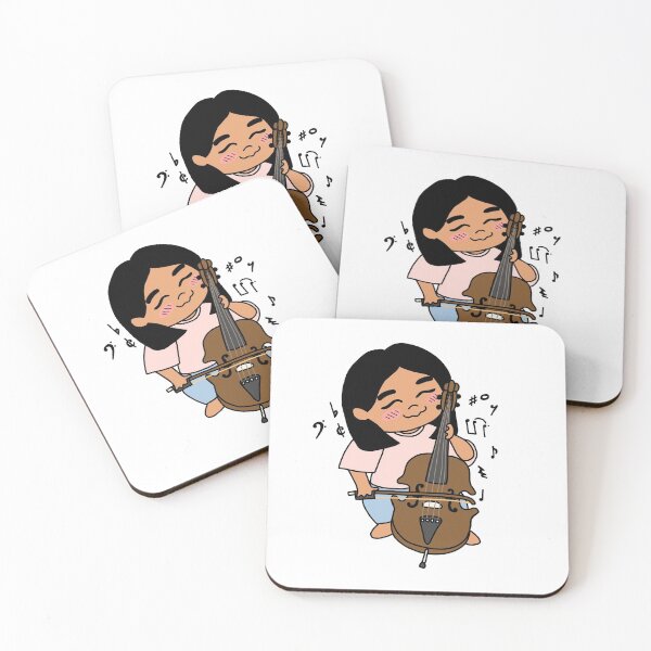 Item preview, Chibi Girl Cellist designed and sold by Nicolette Lecy.