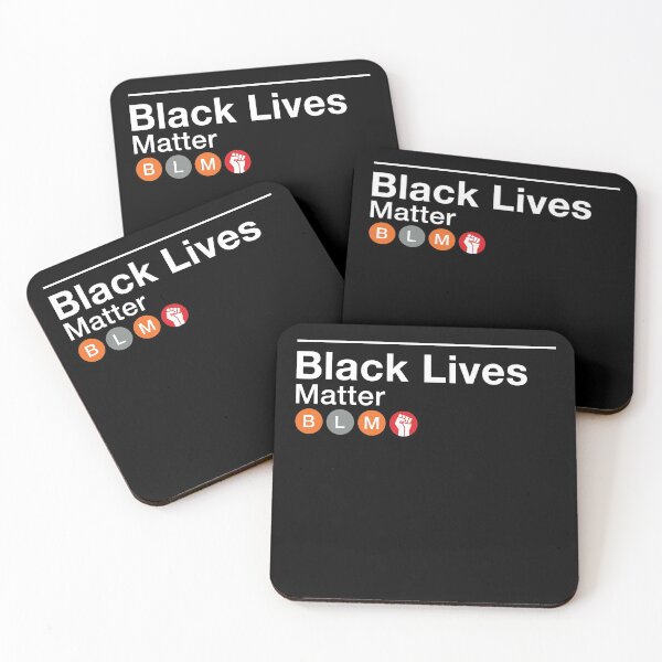 Aperçu de l'œuvre Black Lives Matter NYC Subway créée et vendue par Asampogna.