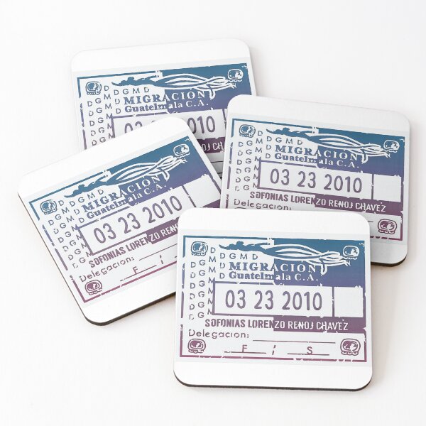 Item preview, Guatemala City Passport Stamp designed and sold by katiequinn1.