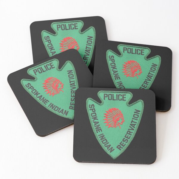 Item preview, Spokane Tribal Police designed and sold by Lawrence Baird.