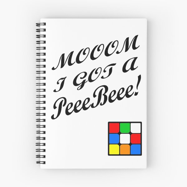 Item preview, Mooom I got a PeeBee! Mitch Lane Cubing Meme Design designed and sold by LaGringaCuber.
