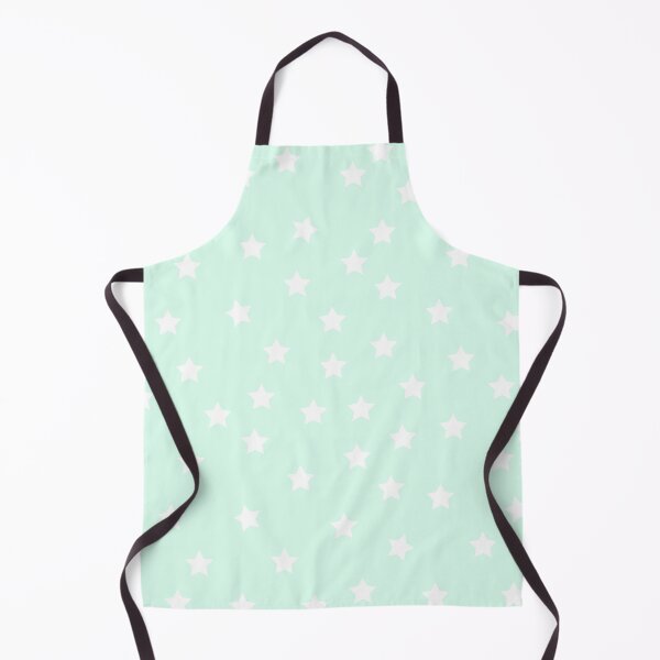 Item preview, Aesthetic Pastel Teal Star Pattern designed and sold by STAR10008.