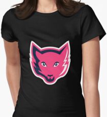 Pink Fox Women's Fitted T-Shirt