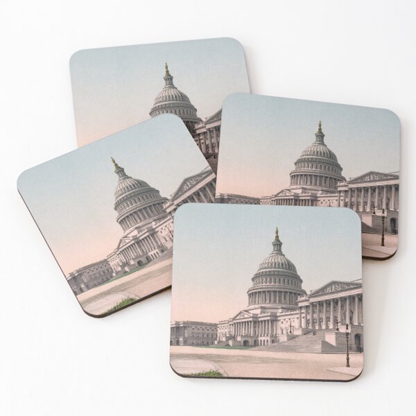 Item preview, The Capitol At Washington - Circa 1902 Photochrom designed and sold by warishellstore.