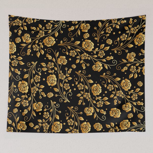 Item preview, Gold flowers designed and sold by SherriMans.