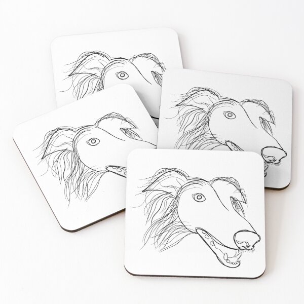 Item preview, Borzoi designed and sold by Flavie Archambault.