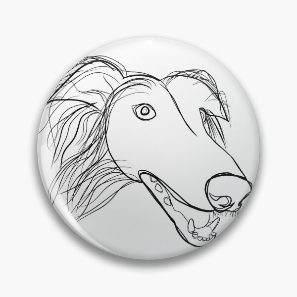 Aperçu de l'œuvre Borzoi créée et vendue par Flavie Archambault.