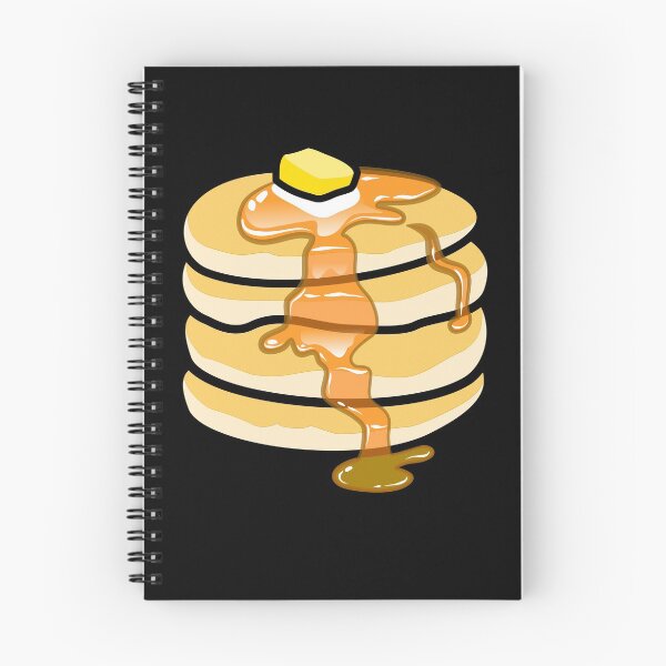 Item preview, Stack Pancakes on black background designed and sold by pablomendoza.