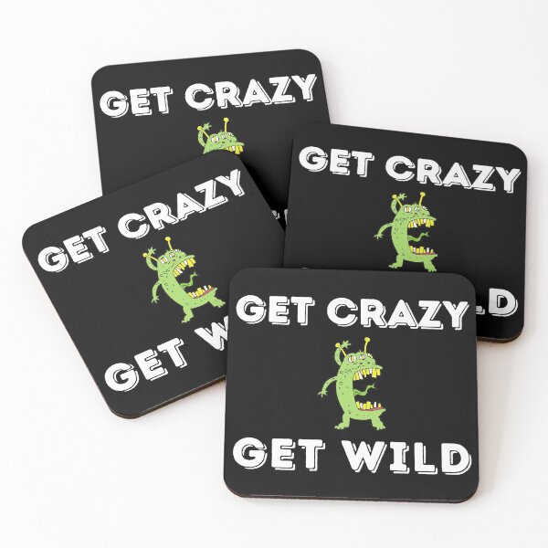 Item preview, Get Crazy Get Wild designed and sold by Ellisen Prints.