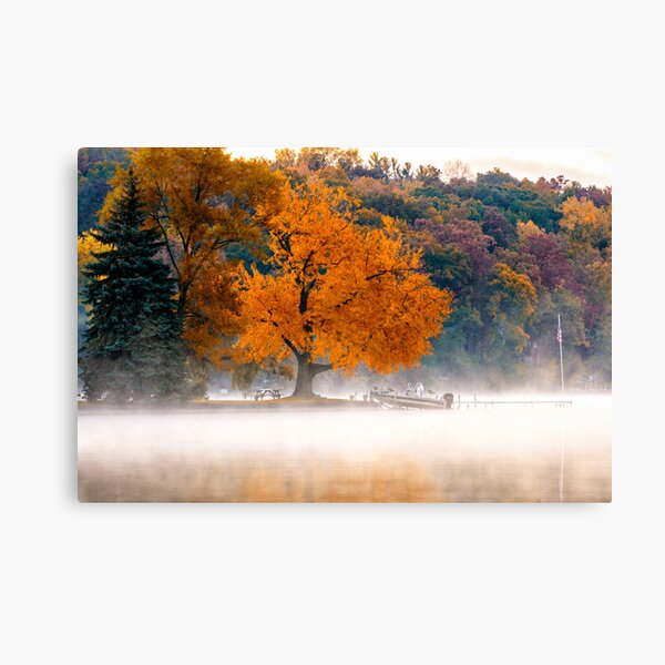 End of the Season - Lake James, Angola, Indiana Canvas Print