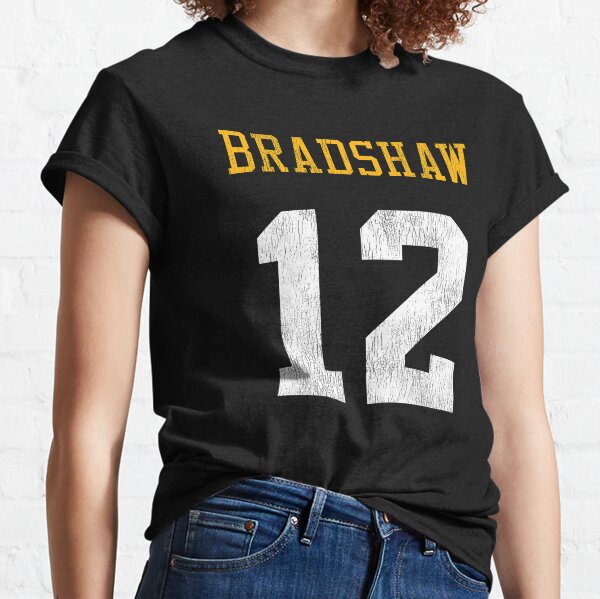 TERRY BRADSHAW CUSTOM PITTSBURGH STEELERS JERSEY BLONDE BOMBER