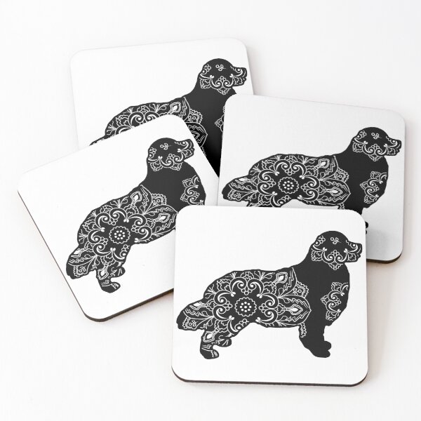 Item preview, Golden Retriever Mandala designed and sold by DesignsofWhimsy.